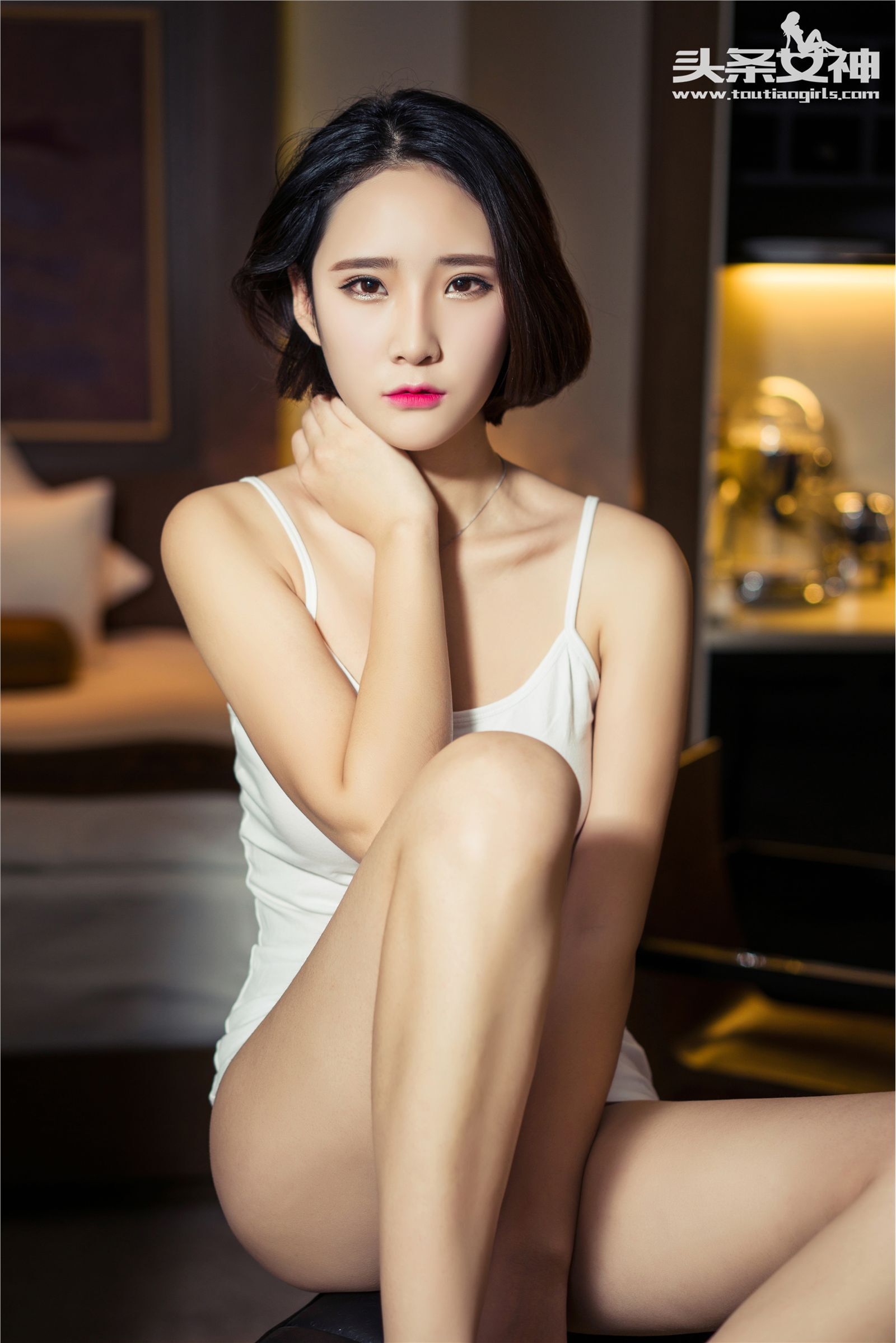 [Toutiao girls] headline goddess 2016.05.06 Miss Qin Ruoxi